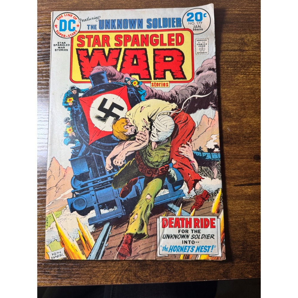 Star Spangled War Stories #177 (1975) DC Comics Unknown Soldier Bronze Age